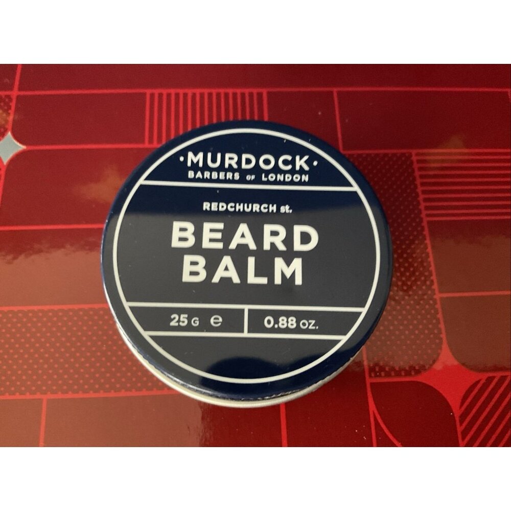 Murdock London Beard Balm 0.88 Oz 25 g Travel Size For Men Mold Shape